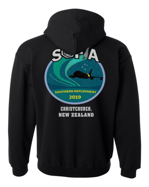 2019 TEAM SOFIA Deployment - Zip Up  Hooded Sweatshirt - Image 2