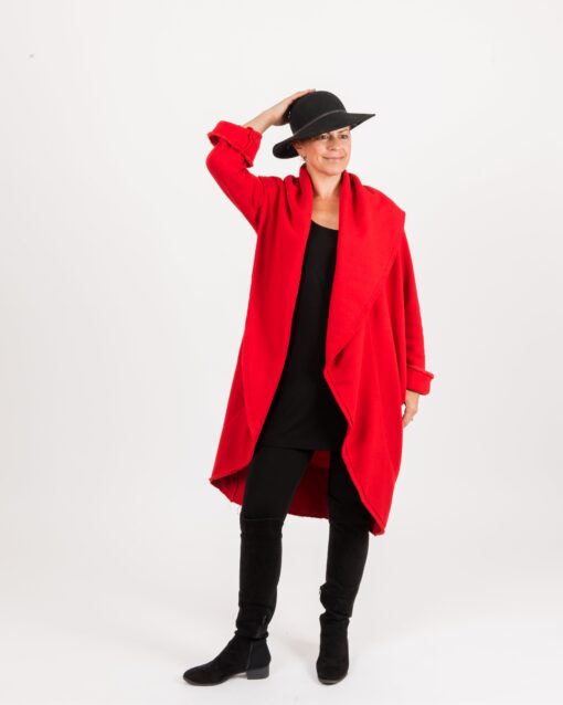 Long Wrap Coat - Image 2