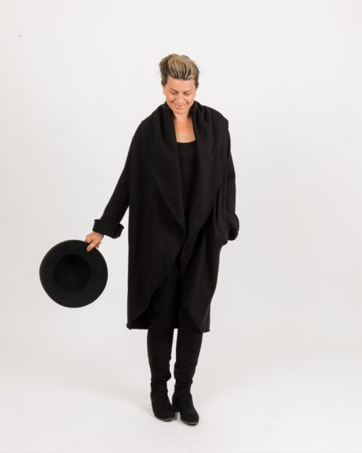 Long Wrap Coat