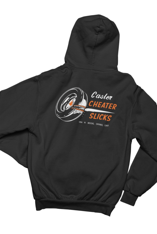 CASLER CHEATER SLICKS Black Hoodie Sweatshirt Pullover