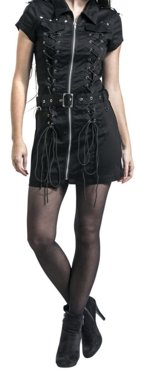 Banned Alt - MOD DRESS - Women's Black Dress - Image 5