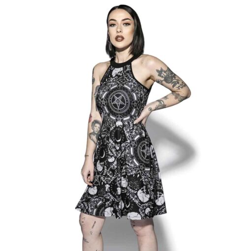 Blackcraft Cult - BRUSHED BAROQUE - Skater Dress