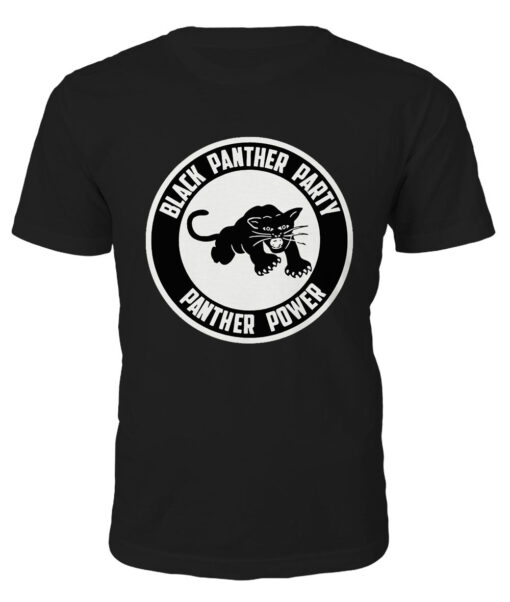 Black Panther Party Logo T-shirt - Image 2