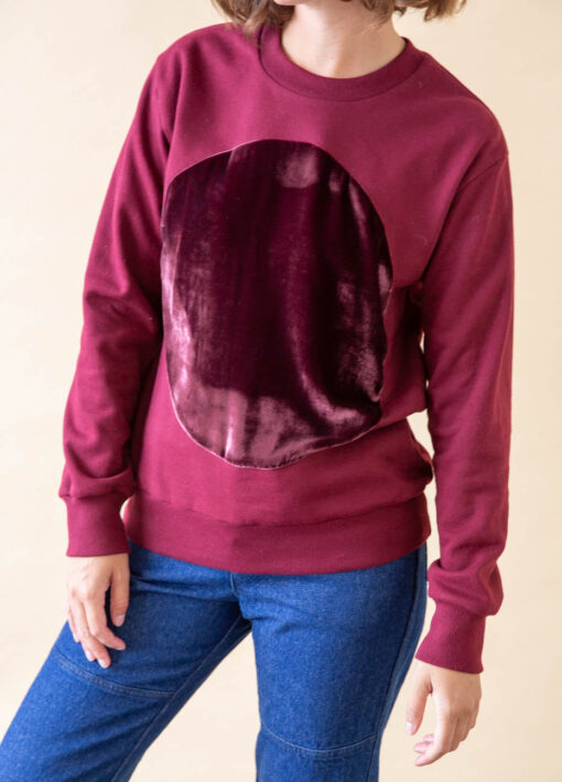 Correll Correll Velvet Circle Sweatshirt - Image 3