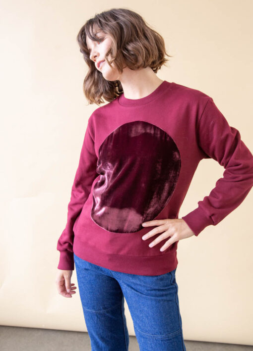 Correll Correll Velvet Circle Sweatshirt - Image 4