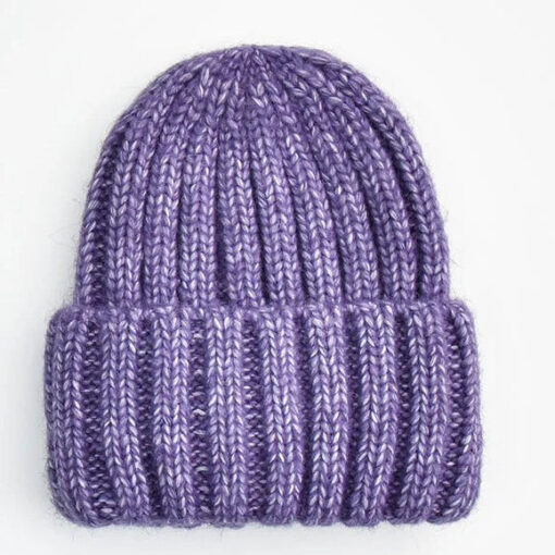 Thick Cuff Ribbed Beanie