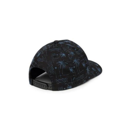 Travis Mathew Dorsal Fin Snapback Hat - Black - Image 3