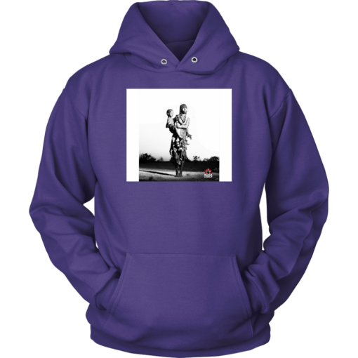 African Mother & Baby Hoodie - Image 2