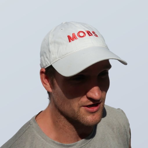 MOBS Logo Dad Hat (White) - Image 2