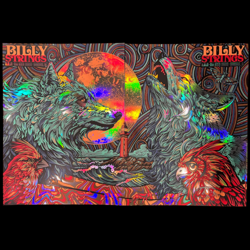 Billy Strings SET of two - wolf odyssey - Image 2