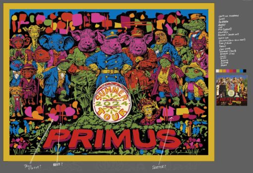 PRIMUS - Tour Poster 2024 - Image 3