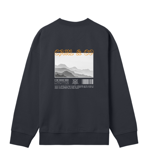 Oversize Sweatshirt "Peaks"