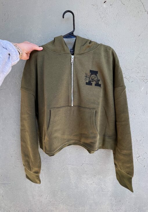 1964 Hog Cropped Zip Hoodie - Image 2