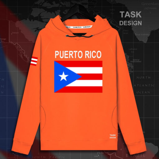 Puerto Rico Rican mens hoodie pullovers hoodies men sweatshirt streetwear clothing hip hop tracksuit nation flag new