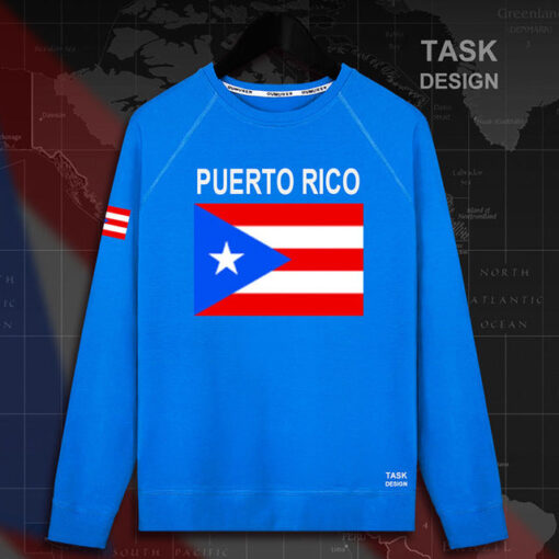 Puerto Rico Rican mens hoodie pullovers hoodies men sweatshirt streetwear clothing hip hop tracksuit nation flag new - Image 6