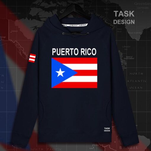 Puerto Rico Rican mens hoodie pullovers hoodies men sweatshirt streetwear clothing hip hop tracksuit nation flag new - Image 19