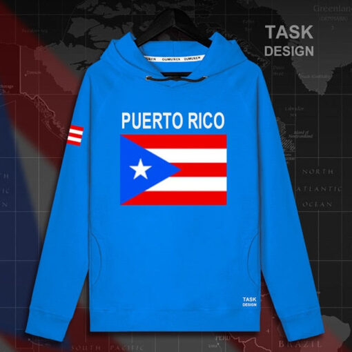 Puerto Rico Rican mens hoodie pullovers hoodies men sweatshirt streetwear clothing hip hop tracksuit nation flag new - Image 16