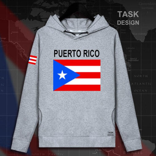 Puerto Rico Rican mens hoodie pullovers hoodies men sweatshirt streetwear clothing hip hop tracksuit nation flag new - Image 8