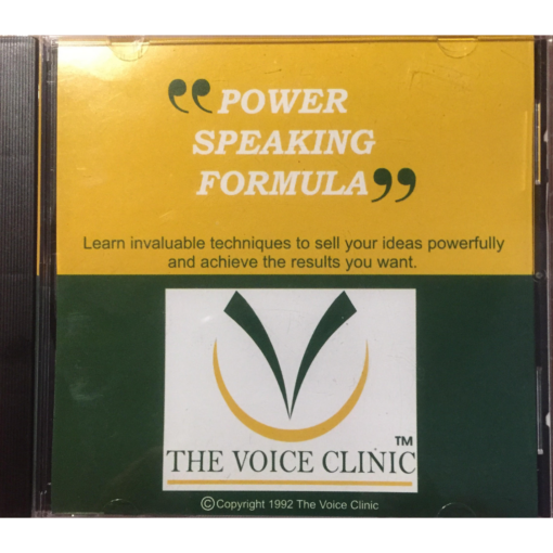 Executive PowerSpeaking Formula CD Program