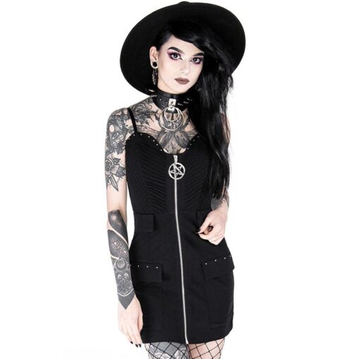 Restyle - SWEETHEART PENTAGRAM - Celeste Dress