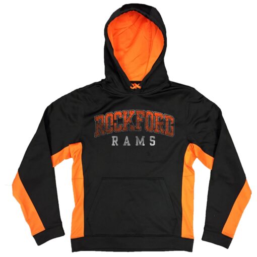 ROCKFORD RAMS DISTRESS HOOD