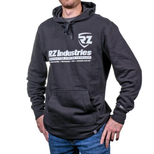 Elevate Your Style with the RZ Pullover Hoodie - Black