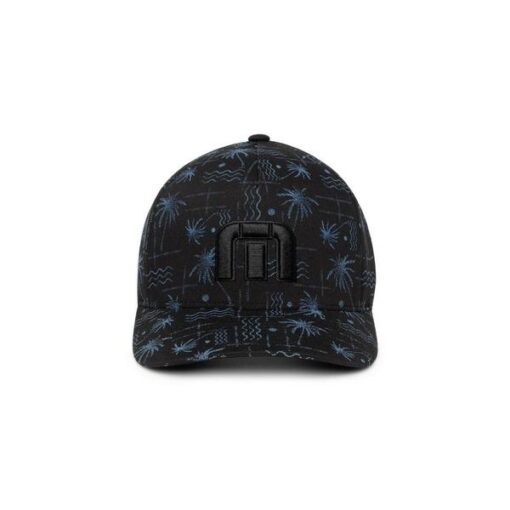 Travis Mathew Dorsal Fin Snapback Hat - Black