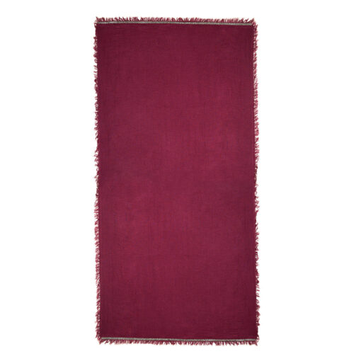 Bordeaux Metallic Scarf - Image 2