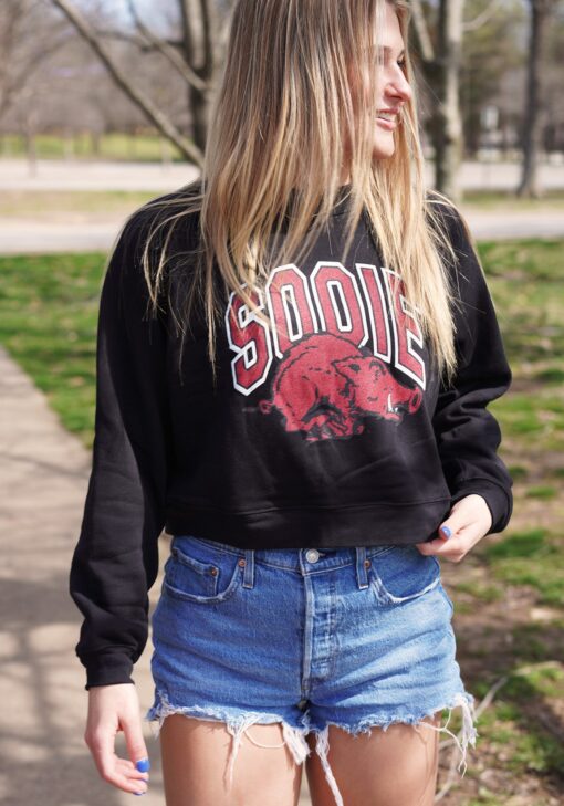 Sooie Cropped Sweatshirt