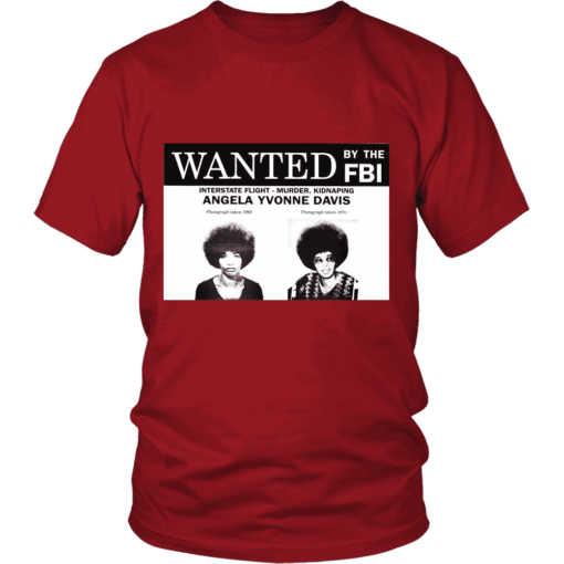 Angela Davis Wanted T-shirt - Image 2