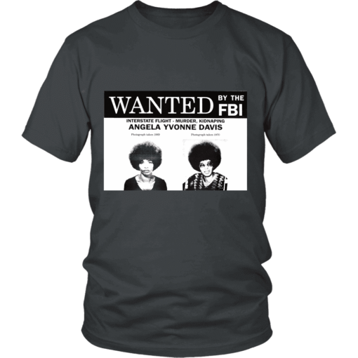 Angela Davis Wanted T-shirt - Image 3