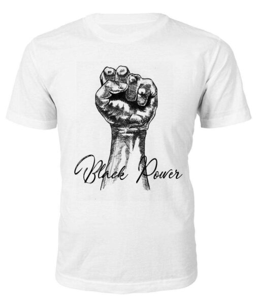 Black Power Fist "Drawn" T-shirt