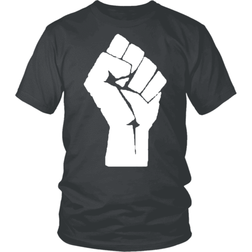 Black Power Fist T-shirt - Image 3