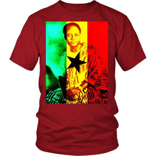 Kwame Nkrumah Ghana T-Shirt - Image 2