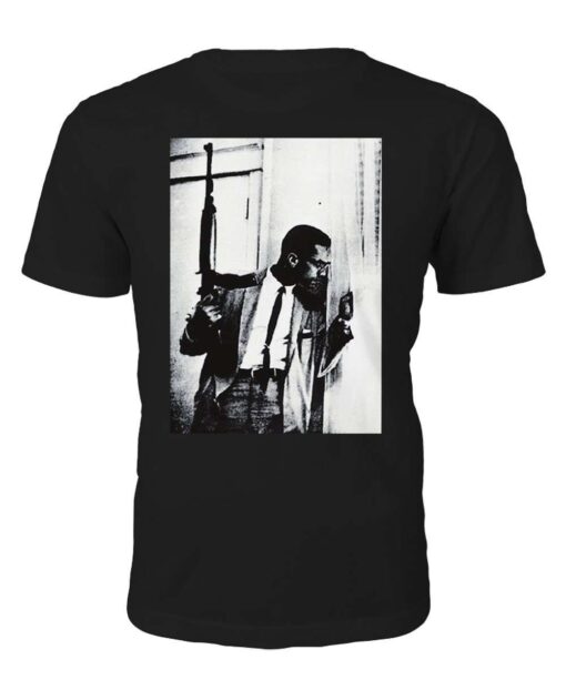 Malcolm X "By Any Means Necessary" T-shirt