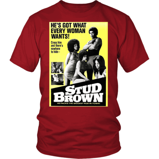 Stud Brown T-shirt - Image 3