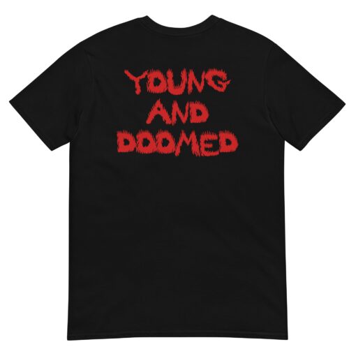 Young & Doomed Tee (Black) - Image 2