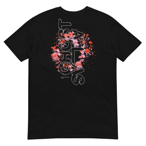 Bouquet T-Shirt (Black) - Image 2