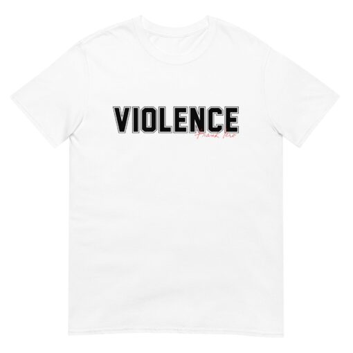 VIOLENCE Varsity Tee (White)