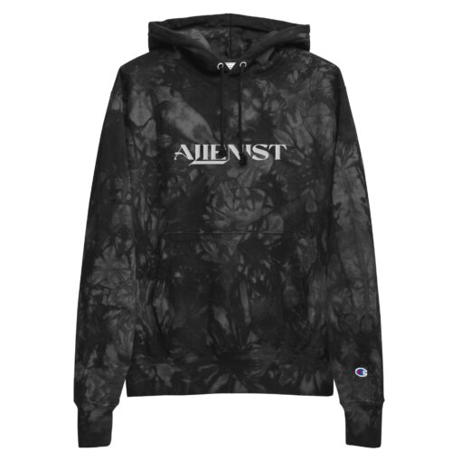 Alienist Embroidered Tie Dye ‘Champion’ Hoodie