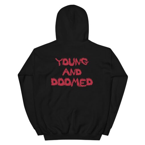 Young & Doomed Hoodie (Black) - Image 2