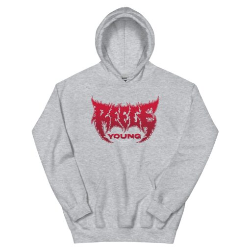 Reece Young - Logo Hoodie (Sports Grey)