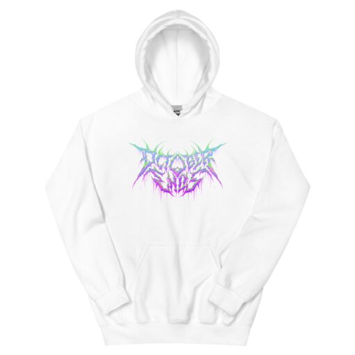 Death Logo Hoodie (White)