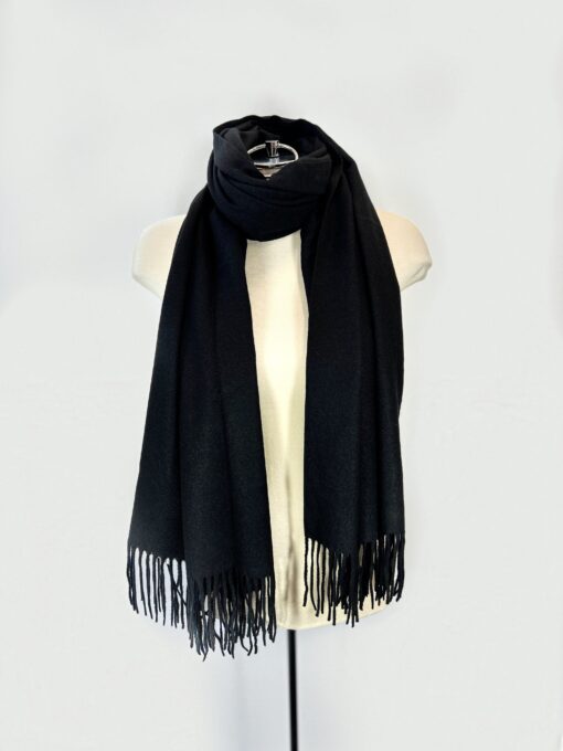 Fringe Cashmere Scarf