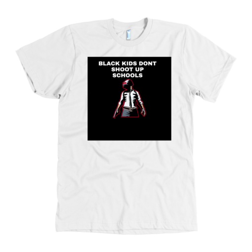 Back Kids Dont Shoot Up Schools T-Shirt - Image 4