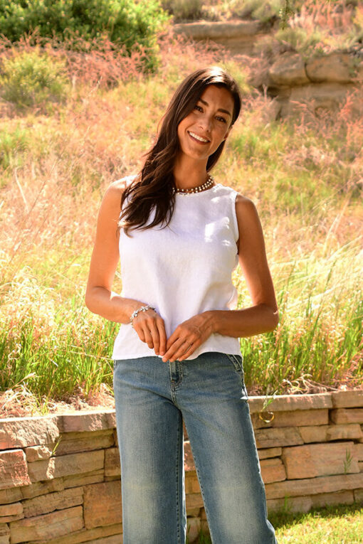 linen tank top - Image 2