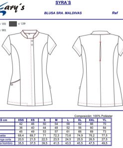 Alternative view of Chaqueta Uniformes Microfibra para Hombre o Mujer