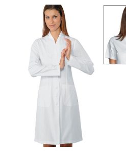 Bata Entallada Enfermera Blanca Isacco